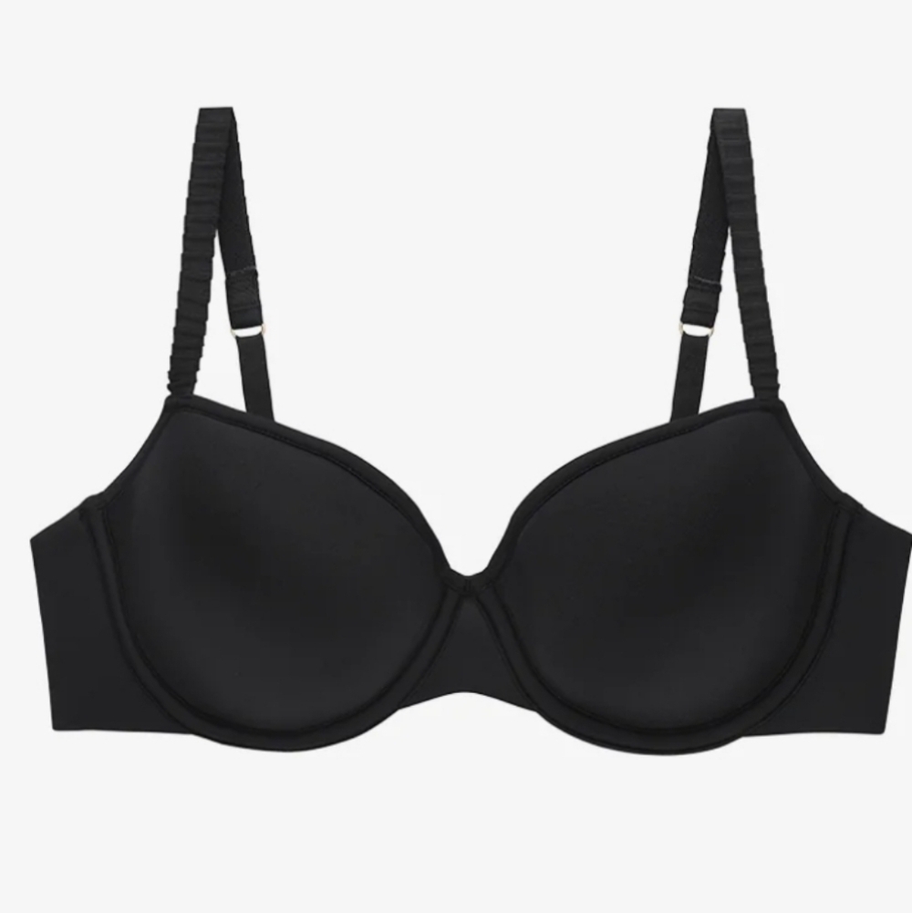 Thirdlove 24/7 Classic T-Shirt Bra Black 36c 1/2